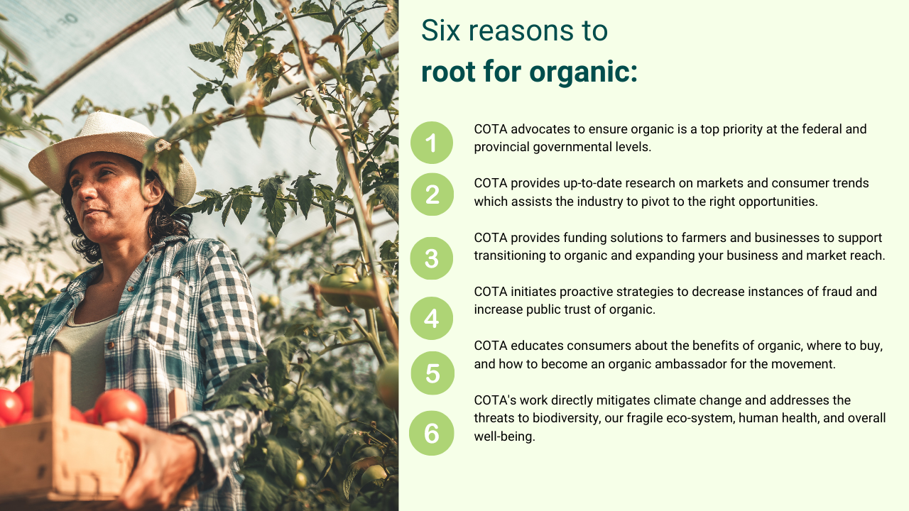 "" Why you should root for organic