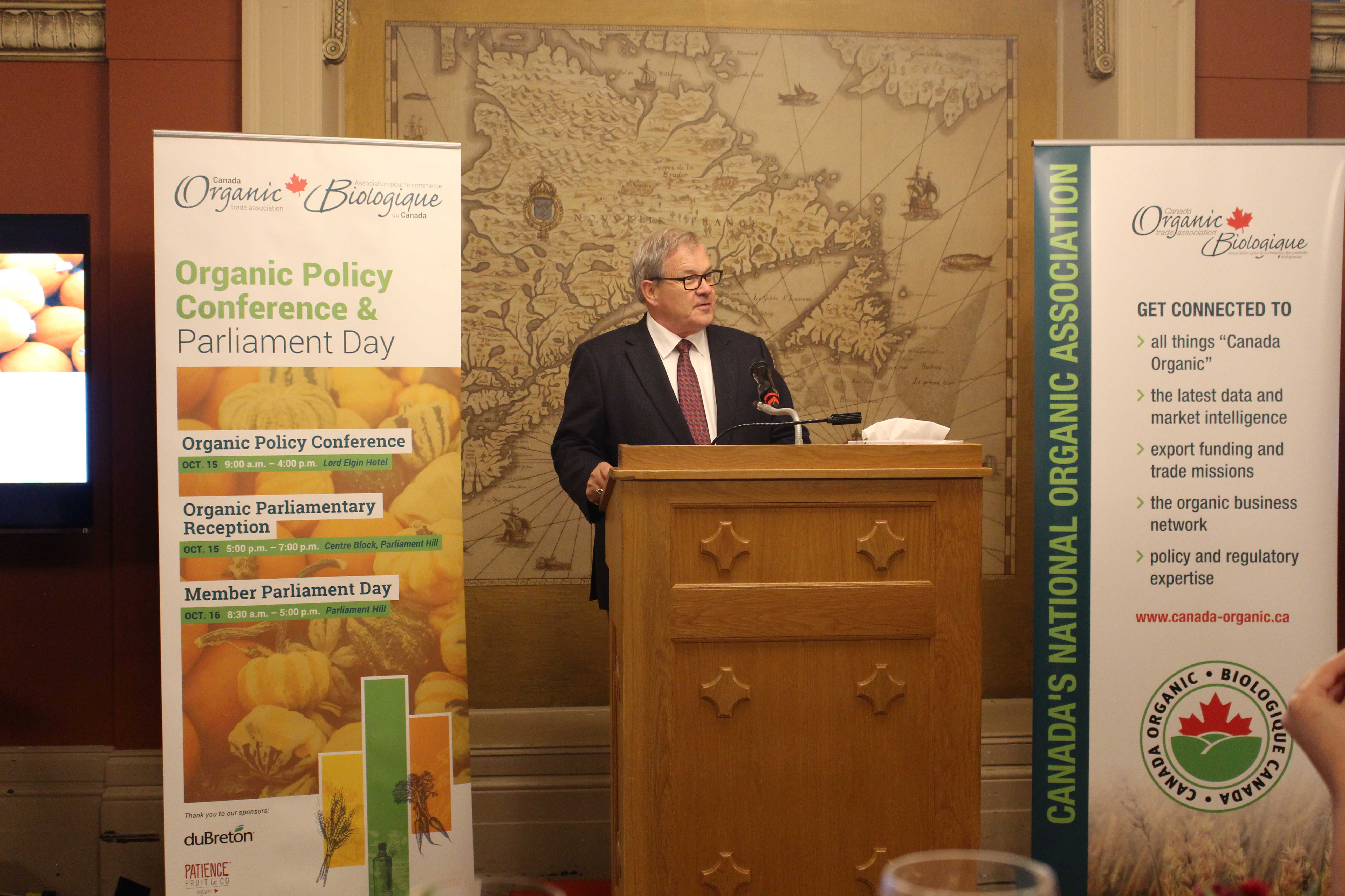 Organic Parliamentary Reception