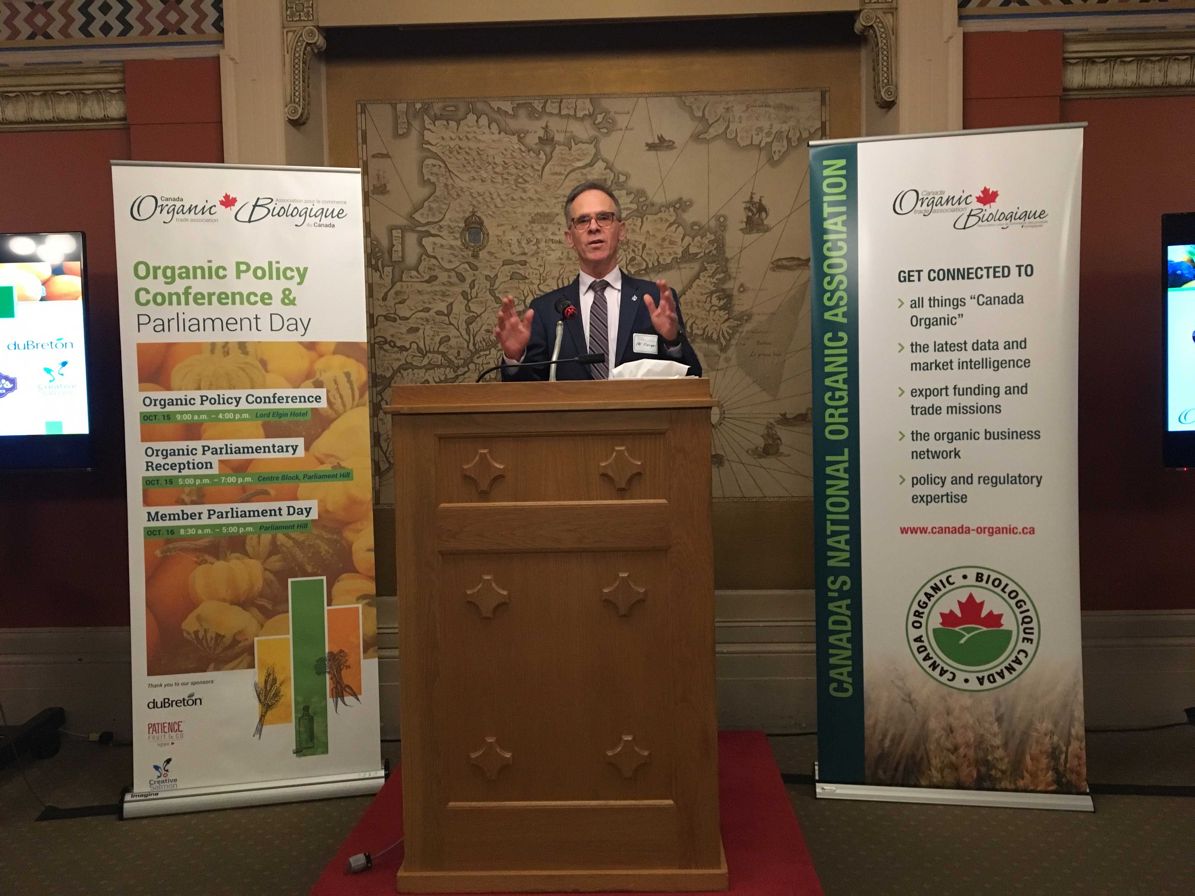 Organic Parliamentary Reception