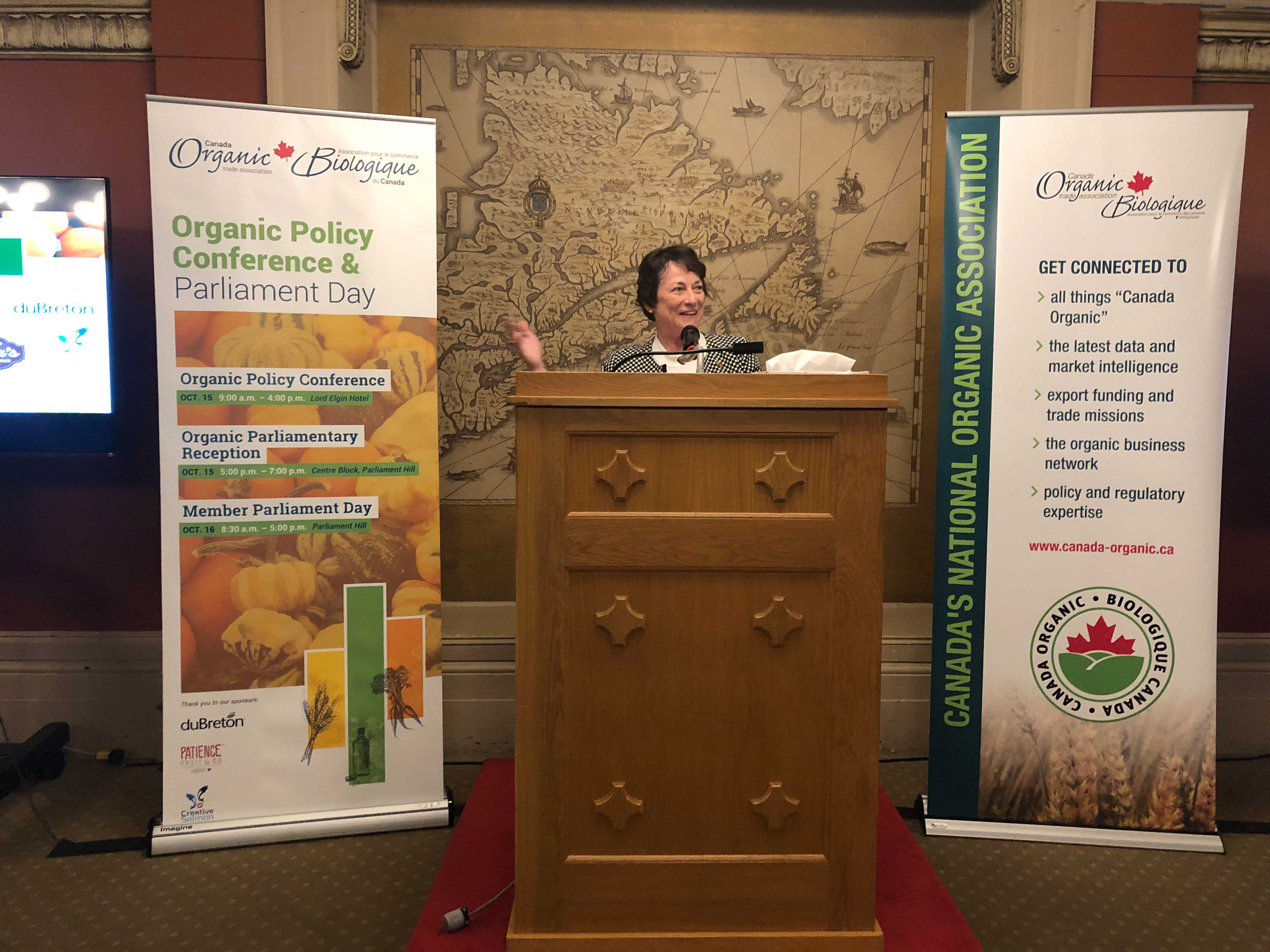 Organic Parliamentary Reception